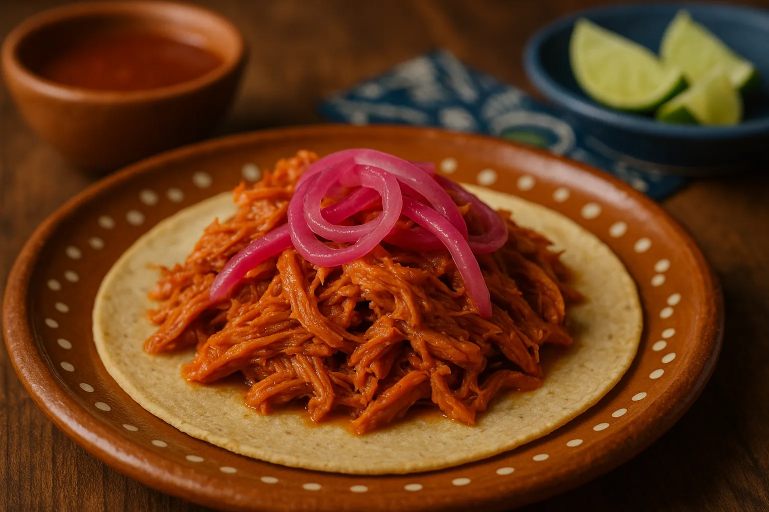 Background Image of Cochinita Pibil Created by AI
